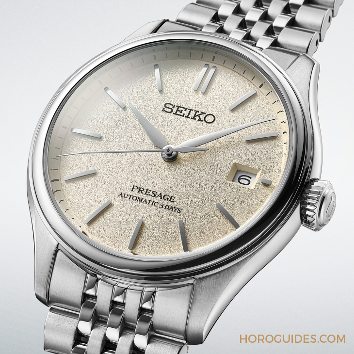 SEIKO - PRESAGE - SPB469 - 絲綢紋理入錶,首見日本傳統四色錶盤|SEIKO全新Presage Classic系列錶款