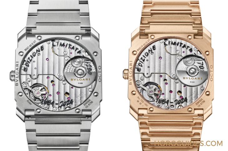 BVLGARI - OCTO - 104165 - 手繪藝術再現，將錶背機芯風光畫上錶盤｜BVLGARI Octo Finissimo Sketch限量版