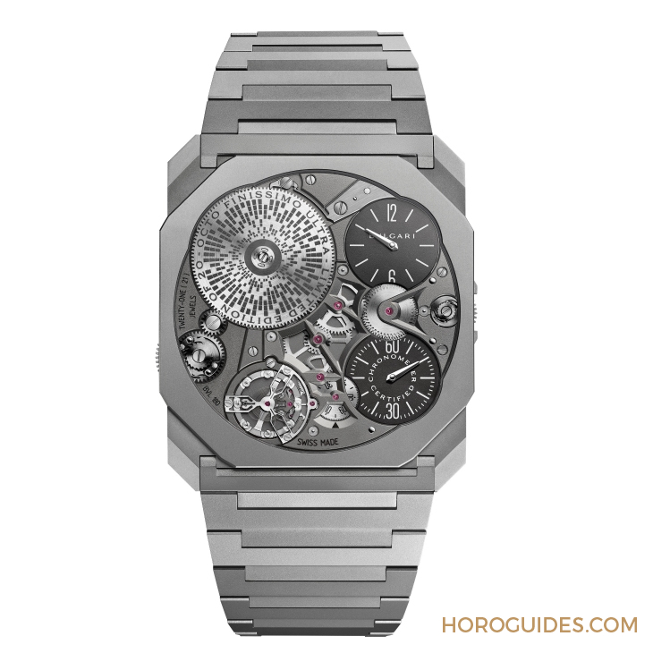 BVLGARI - OCTO - 104081 - BVLGARI奪回世界最薄機械錶！第九次世界紀錄，Octo Finissimo Ultra COSC超纖薄