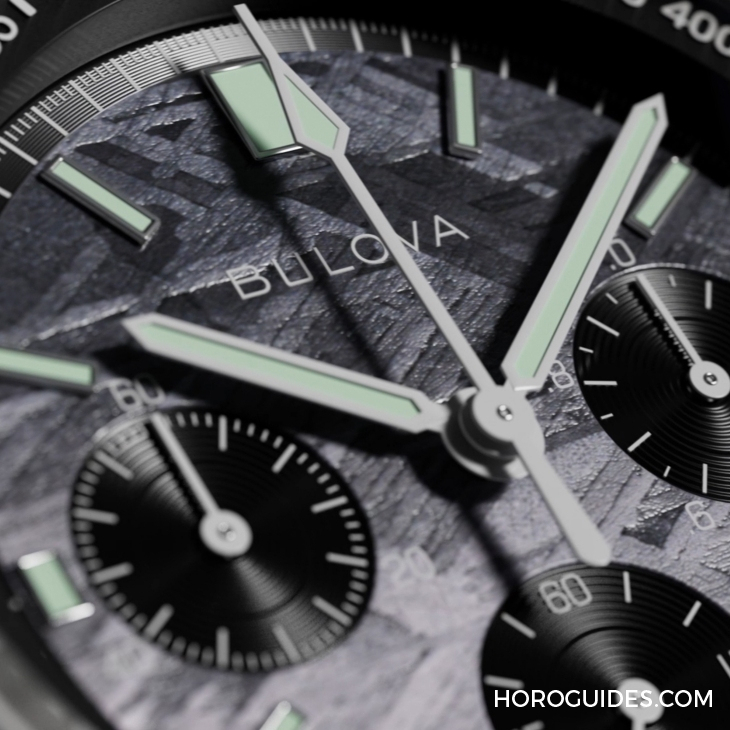 BULOVA - Lunar Pilot - 96A312 - 天外來客入錶,再續太空夢|BULOVA寶路華全新限量版Lunar Pilot Meteorite