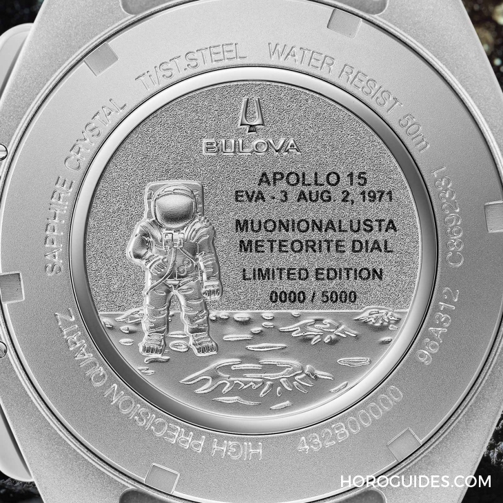 BULOVA - Lunar Pilot - 96A312 - 天外來客入錶,再續太空夢|BULOVA寶路華全新限量版Lunar Pilot Meteorite