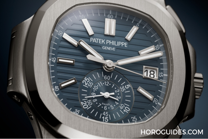 PATEK PHILIPPE - NAUTILUS - 5980/60G-001 - 乳光藍灰面活力風,複雜功能運動錶齊換色|PATEK PHILIPPE Nautilus、Aquanaut新款