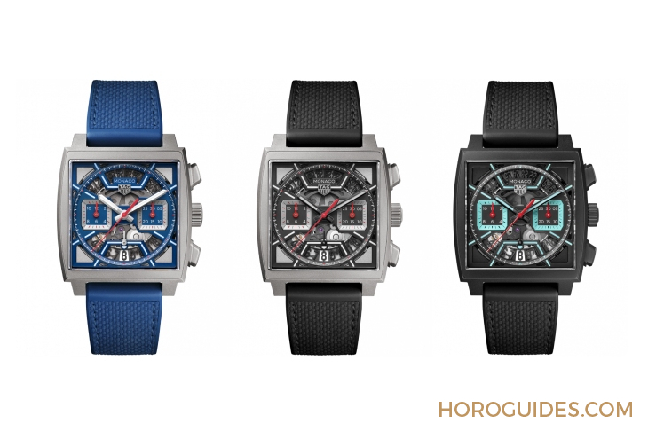 TAG HEUER - MONACO - CBL2188.FT6261 - 深藍上陣!TAG HEUER Monaco鏤空計時碼錶再添新成員