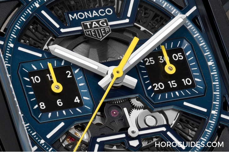 TAG HEUER - MONACO - CBL2188.FT6261 - 深藍上陣!TAG HEUER Monaco鏤空計時碼錶再添新成員