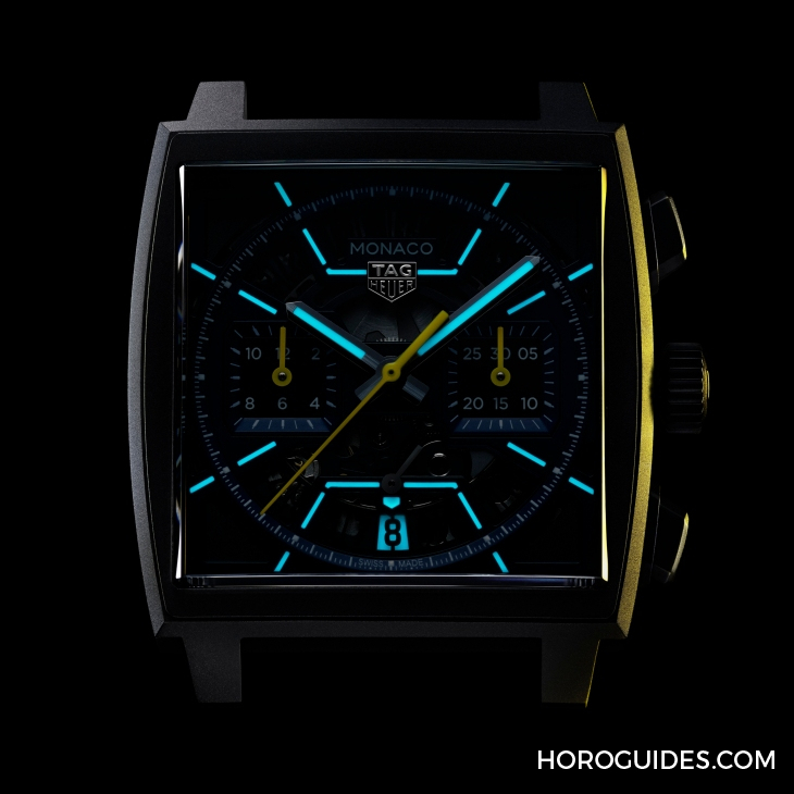 TAG HEUER - MONACO - CBL2188.FT6261 - 深藍上陣!TAG HEUER Monaco鏤空計時碼錶再添新成員