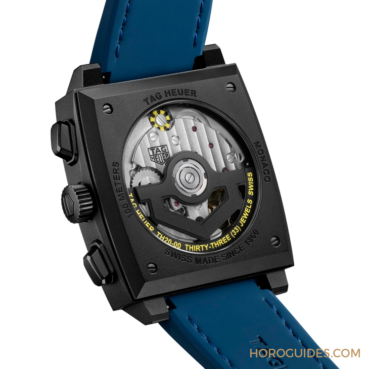 TAG HEUER - MONACO - CBL2188.FT6261 - 深藍上陣!TAG HEUER Monaco鏤空計時碼錶再添新成員