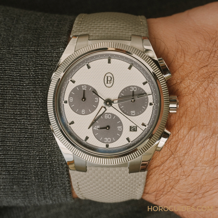 PARMIGIANI FLEURIER - TONDA - PFC931-1020003-400182 - 優雅三色演繹動感風尚|PARMIGIANI FLEURIER Tonda PF Sport計時碼錶三款新錶