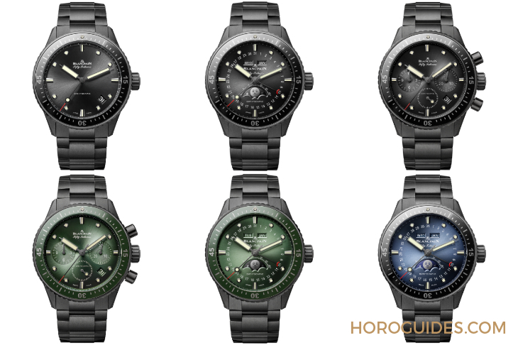 BLANCPAIN - FIFTY FATHOMS - 5054-0140-01S - BLANCPAIN首配陶瓷鍊帶|Fifty Fathoms Bathyscaphe系列全面新生著裝