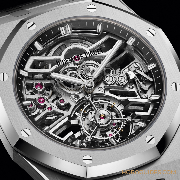 AUDEMARS PIGUET - ROYAL OAK - 26735ST.OO.1320ST.02 - 不鏽鋼 VS 沙金你更愛哪一種?AP愛彼Royal Oak自動上鍊飛行陀飛輪鏤空腕錶Ref.26735