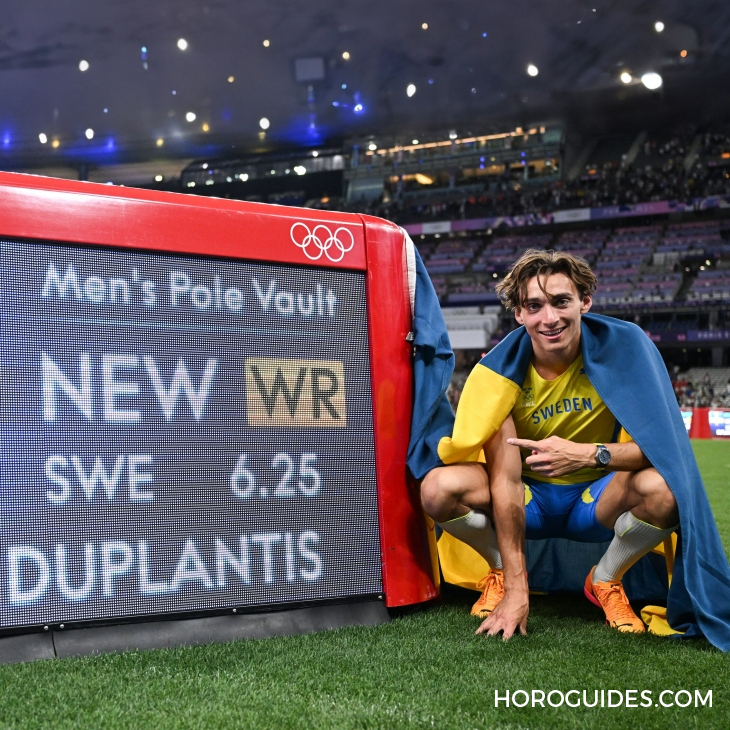 OMEGA - SEAMASTER - 220.92.41.21.03.002 - 超輕鈦金！OMEGA為奧運金牌得主Armand Duplantis推出新款Seamaster Aqua Terra Ultra Light