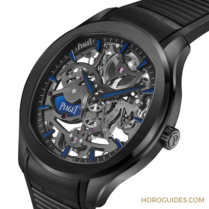 PIAGET - POLO - G0A49011 - PIAGET首款陶瓷錶超薄現身!全新Polo Skeleton Ceramic登場