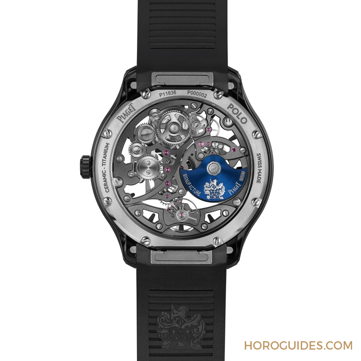 PIAGET - POLO - G0A49011 - PIAGET首款陶瓷錶超薄現身!全新Polo Skeleton Ceramic登場