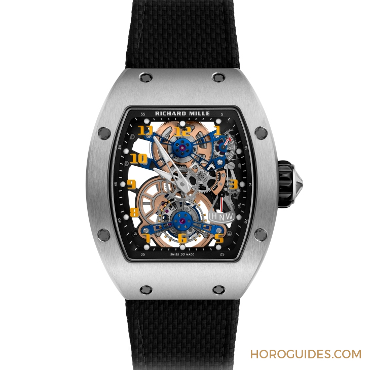 RICHARD MILLE - MEN - RM 17-02 - RICHARD MILLE推出新款RM 17-02手動上鍊陀飛輪腕錶,以鈦合金再現經典風貌