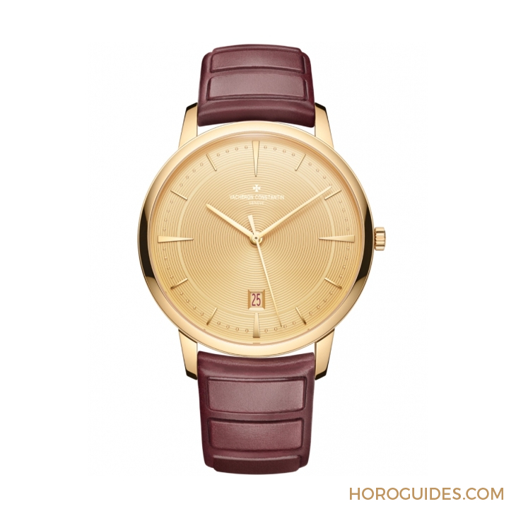 VACHERON CONSTANTIN - PATRIMONY - 85180/000J-H069 - 攜手法國設計師，再現經典黃金風華：江詩丹頓Patrimony 20周年限量版登場