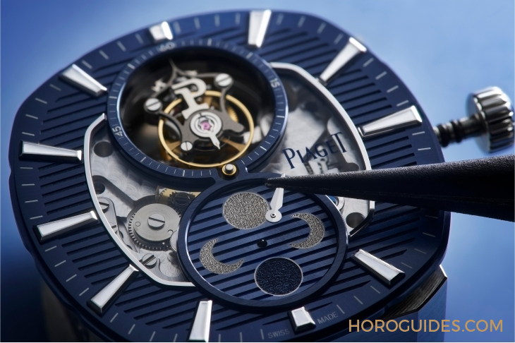 PIAGET - POLO - G0A49080 - 輕質飛輪映明月|PIAGET Polo飛行陀飛輪月相腕錶全新亮相