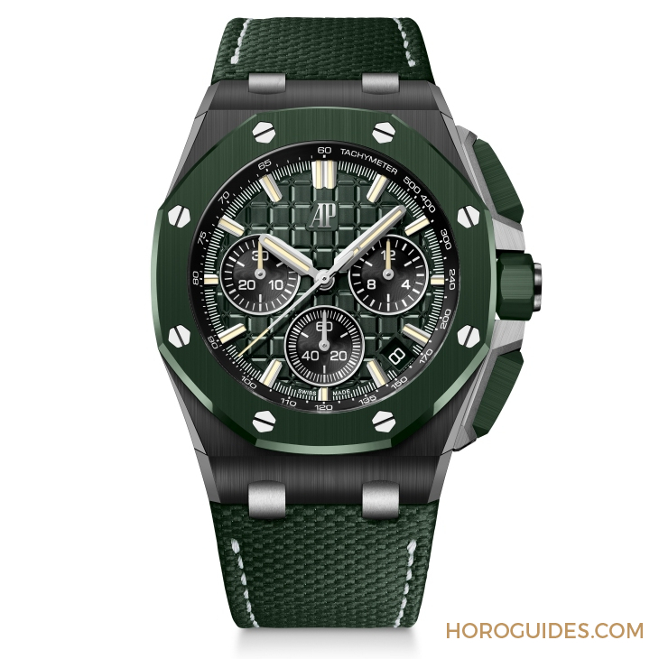 AUDEMARS PIGUET - ROYAL OAK OFFSHORE - 26420CE.OO.A063VE.01 - 150周年型格新裝，全黑深綠陶瓷同場誌慶｜AUDEMARS PIGUET Royal Oak Offshore新款登場