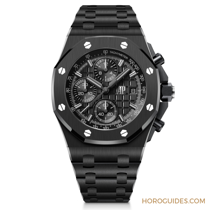 AUDEMARS PIGUET - ROYAL OAK OFFSHORE - 26420CE.OO.A063VE.01 - 150周年型格新裝，全黑深綠陶瓷同場誌慶｜AUDEMARS PIGUET Royal Oak Offshore新款登場