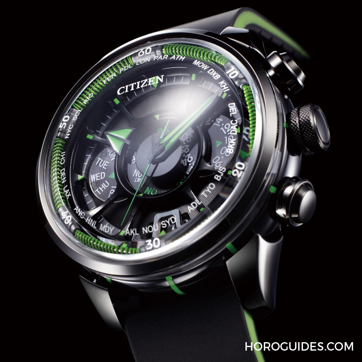 CITIZEN - Attesa - CC4104-53E - 「鈦」厲害的精準！CITIZEN ATTESA系列首款陶瓷錶圈光動能GPS衛星對時腕錶及全新光動能電波時計