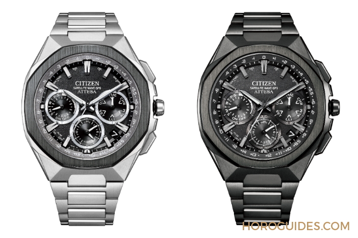 CITIZEN - Attesa - CC4104-53E - 「鈦」厲害的精準！CITIZEN ATTESA系列首款陶瓷錶圈光動能GPS衛星對時腕錶及全新光動能電波時計