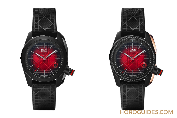 DIOR - CHIFFREROUGE - CD08461X1447 - 藤格紅韻迎春光|DIOR Chiffre Rouge 2025新錶登場