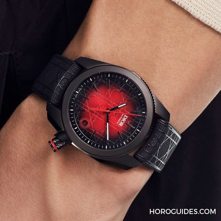 DIOR - CHIFFREROUGE - CD08461X1447 - 藤格紅韻迎春光|DIOR Chiffre Rouge 2025新錶登場
