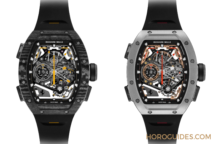 RICHARD MILLE - MEN - RM 43-01 - 精密與競速二度交鋒!RICHARD MILLE與FERRARI攜手推出RM 43-01陀飛輪追針計時碼錶