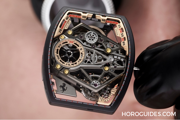 RICHARD MILLE - MEN - RM 43-01 - 精密與競速二度交鋒!RICHARD MILLE與FERRARI攜手推出RM 43-01陀飛輪追針計時碼錶