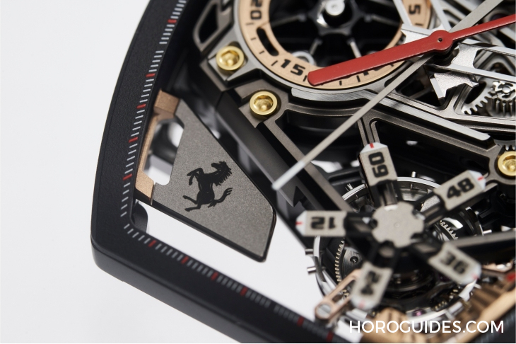 RICHARD MILLE - MEN - RM 43-01 - 精密與競速二度交鋒!RICHARD MILLE與FERRARI攜手推出RM 43-01陀飛輪追針計時碼錶