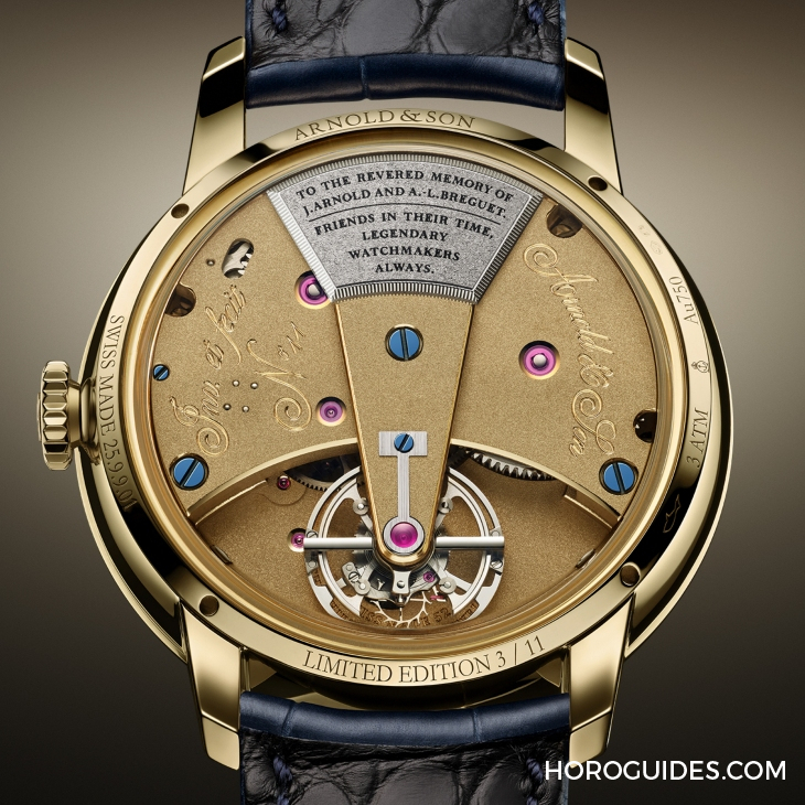 ARNOLD & Son - CONSTANT FORCE - 1FCBJ.E01A.C246J - 恆定動力，致敬傳承｜ARNOLD & SON Constant Force Tourbillon 11恆定動力陀飛輪腕錶限量現身