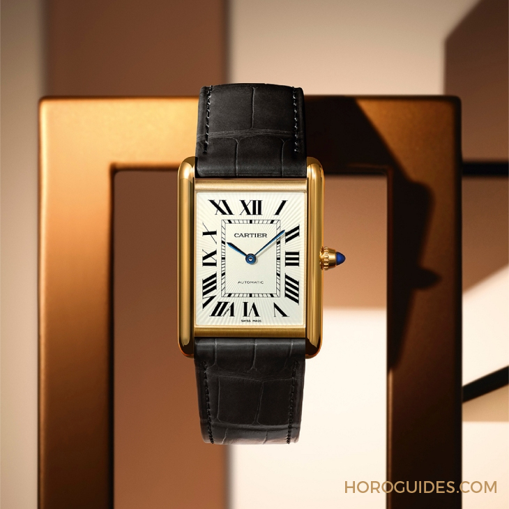 CARTIER - TANK - WGTA0346 - 內外升級,優雅不改|CARTIER推出Tank Louis Cartier自動上鍊機芯大型款