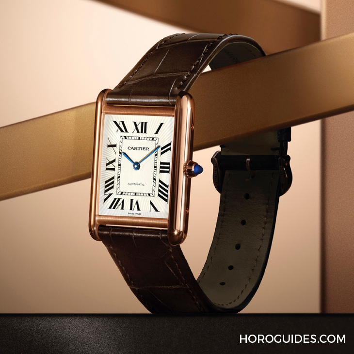 CARTIER - TANK - WGTA0346 - 內外升級,優雅不改|CARTIER推出Tank Louis Cartier自動上鍊機芯大型款