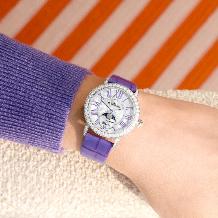 BLANCPAIN - LADYBIRD - 3662E-2954-55 - 當璀璨瓢蟲遇上尊貴紫韻|BLANCPAIN Ladybird Colors系列增添皇家紫色新款