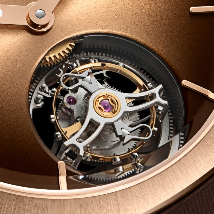 H. MOSER & CIE - STREAMLINER - 6805-0411 - 甜蜜優雅的疾速聯乘!H. MOSER & CIE.攜手Pierre Gasly推出Streamliner陀飛輪朱古力煙燻色限量版