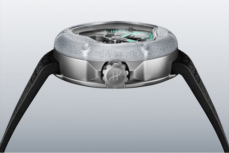 HUBLOT - 流體之美入腕！HUBLOT二度聯手Daniel Arsham打造MP-17 MECA-10 Arsham Splash鈦金藍寶石腕錶