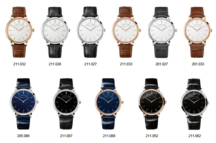 A. LANGE & SÖHNE - SAXONIA - 德系簡約，邂逅冷冽鉑金與溫潤蜜金｜朗格推出Saxonia Thin蜂蜜金及鉑金黑色縞瑪瑙限量版