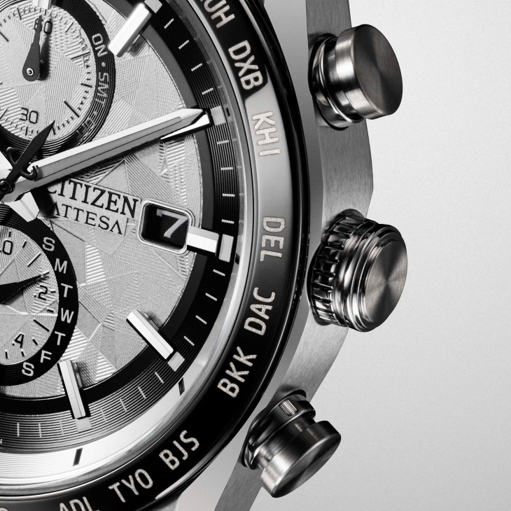 CITIZEN - Attesa - CC4076-65A - 時光結晶,精準永恆|CITIZEN ATTESA Platinum Shine系列首現Duratect Platinum再結晶鈦金屬