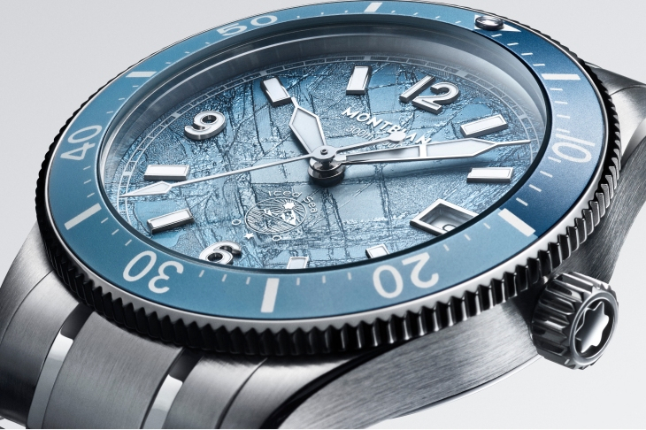MONTBLANC - 1858 - 134023 - 從高峰到冰川,解構MONTBLANC Iced Sea及1858系列無氧腕錶的冒險基因
