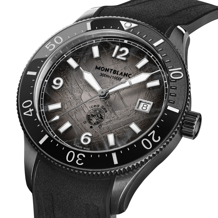 MONTBLANC - 1858 - 134023 - 從高峰到冰川,解構MONTBLANC Iced Sea及1858系列無氧腕錶的冒險基因