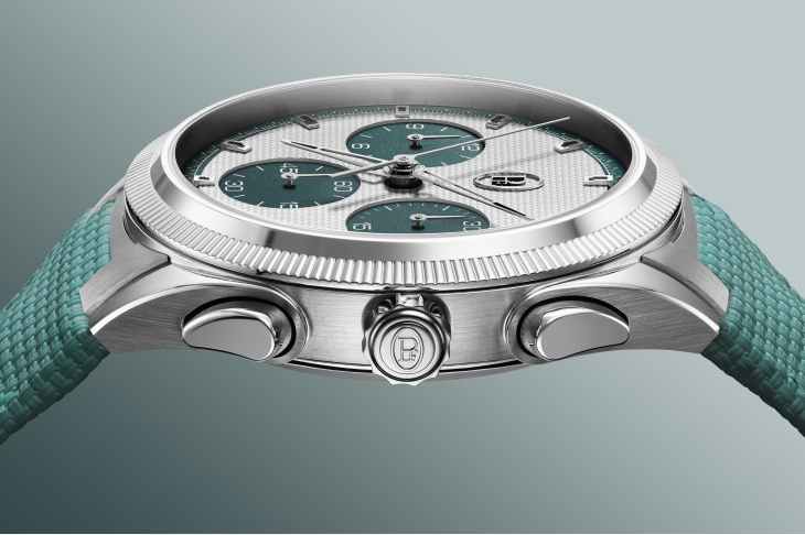 PARMIGIANI FLEURIER - TONDA - PFC931-1020023-400182 - 粼粼碧波，光影交織｜PARMIGIANI FLEURIER Tonda PF Sport計時碼錶「Silver Verzasca」新款