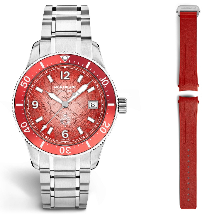 MONTBLANC - ICED SEA - 135762 - 冰海幻色，歲月成紋｜MONTBLANC 2026年Iced Sea系列新作一覽