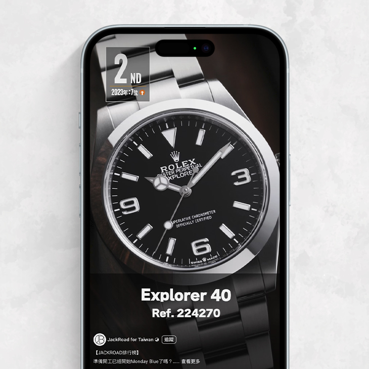 ROLEX - SUBMARINER - 126610LN-0001 - 日本Jackroad公佈2024年勞力士10大銷售排行榜