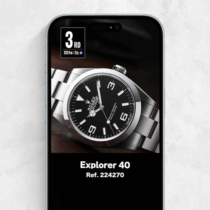 ROLEX - SUBMARINER - 126610LN-0001 - 日本Jackroad公佈2025年勞力士十大銷售排行榜：二級市場的真實人氣指標