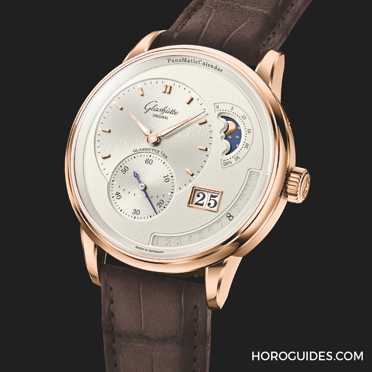 GLASHÜTTE ORIGINAL - PANO - 1-92-09-02-05-62 - 首款年曆腕錶優雅現身|GLASHÜTTE ORIGINAL PanoMaticCalendar