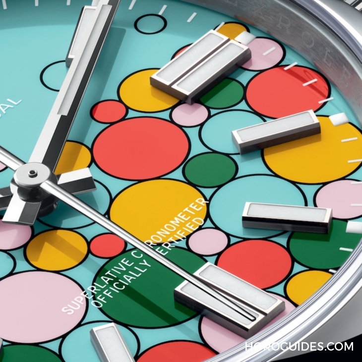 ROLEX - OYSTER PERPETUAL - 124300-0008 - 錶盤上的活力慶典｜ROLEX Oyster Perpetual