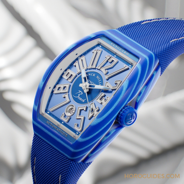 FRANCK MULLER - VANGUARD -  V 41 SC DT BEACH GFVRVE - 玩轉材質色彩｜FRANCK MULLER Vanguard Beach Collection