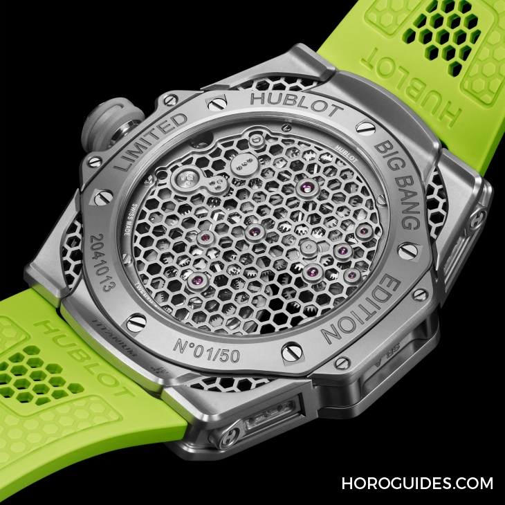 HUBLOT - 二代「蜂巢」來襲|HUBLOT Big Bang SR_A by Samuel Ross