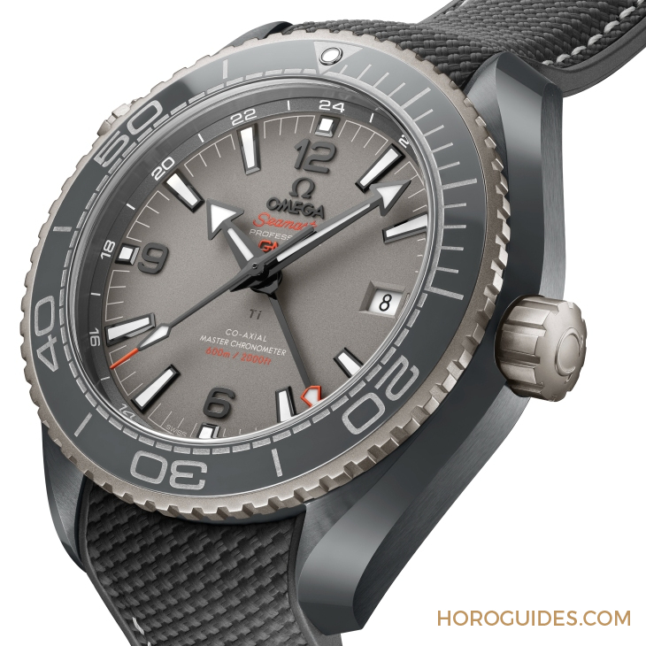 OMEGA - SEAMASTER - 215.92.46.22.99.002 - 輕量化材質打造由內到外的輕盈感|OMEGA Seamaster Planet Ocean Dark Grey