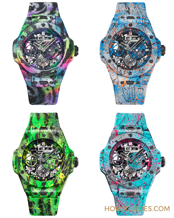HUBLOT - BIG BANG - 424.XC.1124.NR.STR23 - 混凝土也可以製錶?|HUBLOT Big Bang Meca-10 Street Art