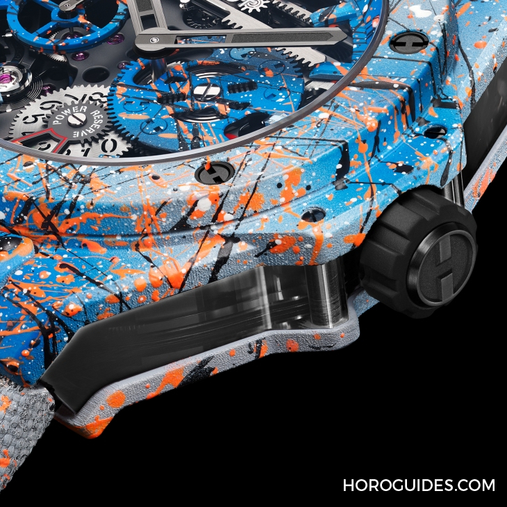 HUBLOT - BIG BANG - 424.XC.1124.NR.STR23 - 混凝土也可以製錶?|HUBLOT Big Bang Meca-10 Street Art