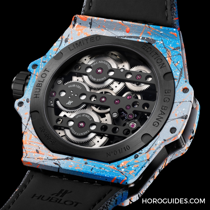 HUBLOT - BIG BANG - 424.XC.1124.NR.STR23 - 混凝土也可以製錶?|HUBLOT Big Bang Meca-10 Street Art
